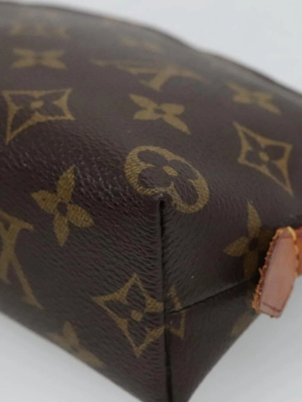 LOUIS VUITTON Monogram Pochette Cosmetic PM Cosmetic Pouch M47515 LV Auth BD289 - Picture 10 of 16